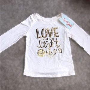 5/$25 Cat and Jack Long Sleeve Top